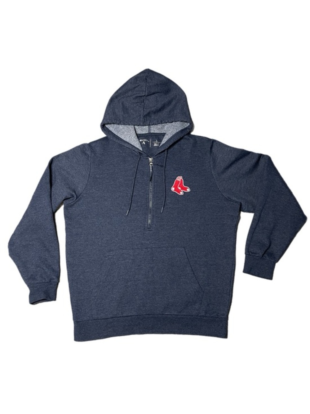 Antigua MLB Boston Red Sox Quarter Zip Hoodie